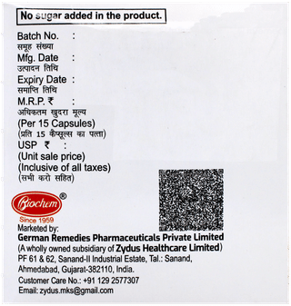 Becovit Z Capsule 15 - Uses, Side Effects, Dosage, Price | Truemeds