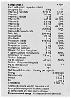 Beta Ec Plus Capsule 10