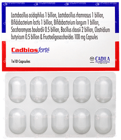 Cadbios Forte Capsule 10