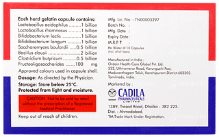 Cadbios Forte Capsule 10