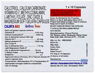 Calinta Max Capsule 10