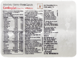 Cardioplus Capsule 10