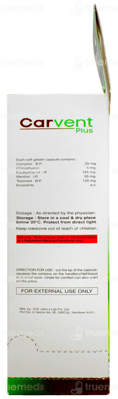 Carvent Plus Inhalant Capsule 10