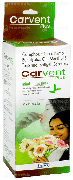 Carvent Plus Inhalant Capsule 10