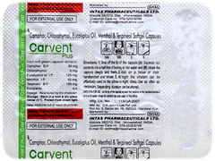 Carvent Plus Inhalant Capsule 10