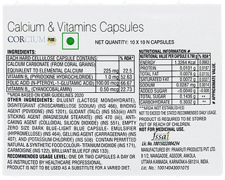 Corcium Plus Capsule 10