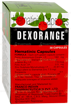 Dexorange Capsule 30 Dexorange Capsule 30