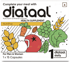 Diataal Nutripop Multivitamin Hair & Skin Energy & Immunity Fitness & Wellness Capsule 15 Diataal Nutripop Multivitamin Hair & Skin Energy & Immunity Fitness & Wellness Capsule 15