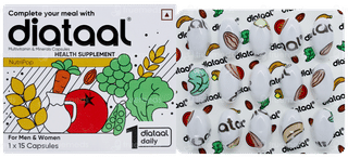 Diataal Nutripop Multivitamin Hair & Skin Energy & Immunity Fitness & Wellness Capsule 15