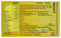 Diataal-d Multivitamin Vit. D & Ala Sustained Energy Heart Health For Men & Women Capsule 10