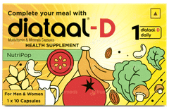 Diataal-D Multivitamin Vit. D & Ala Sustained Energy Heart Health For Men & Women Capsule 10