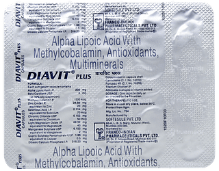 Diavit Plus Capsule 10