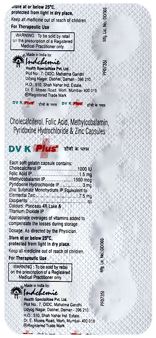 Dv K Plus Capsule 10