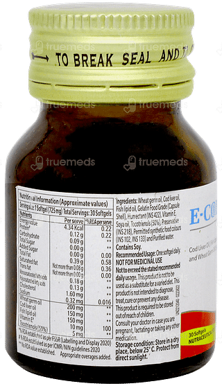 E Cod Omega Capsule 30