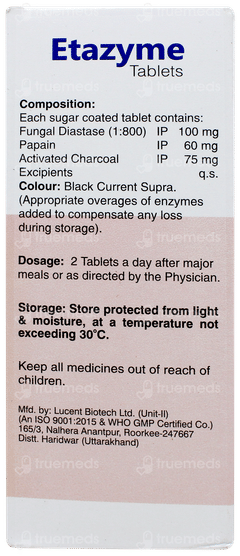 Etazyme Tablet 15