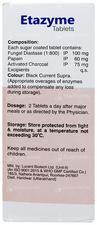 Etazyme Tablet 15