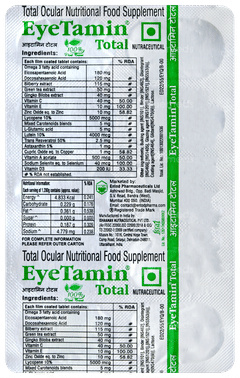 Eyetamin Total Tablet 10