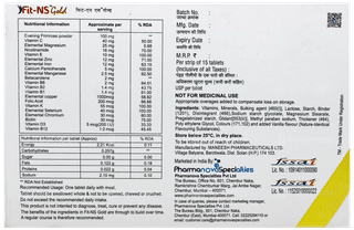 Fit Ns Gold Tablet 15