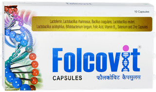 Folcovit Capsule 10