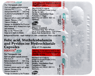 Folvite Mb Capsule 15