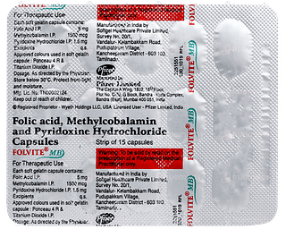 Folvite Mb Capsule 15