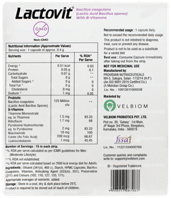 Lactovit Capsule 15