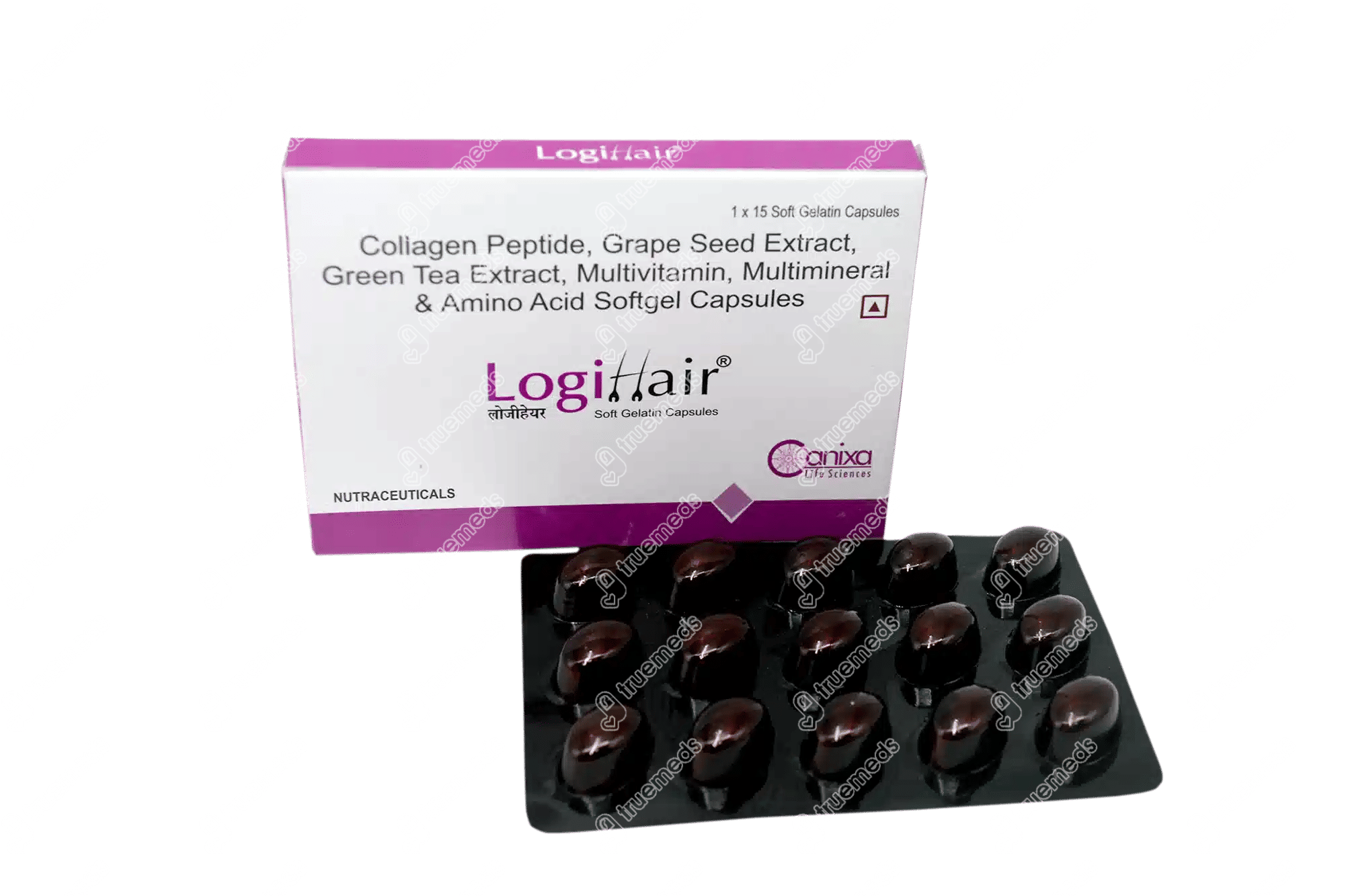 Logihair Capsule 15 Uses, Side Effects, Dosage, Price Truemeds