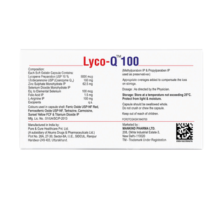 Lyco Q 100 Capsule 10