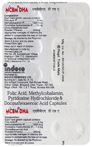 Mcbm Dha Capsule 10