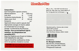 Mecofine Plus Capsule 10