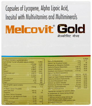 Melcovit Gold Capsule 10