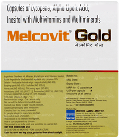Melcovit Gold Capsule 10