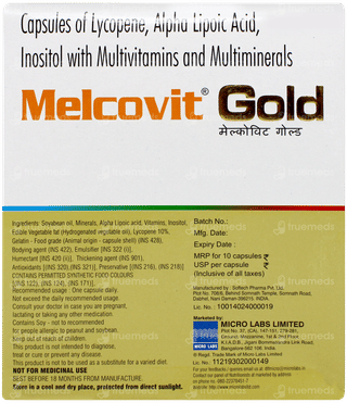 Melcovit Gold Capsule 10