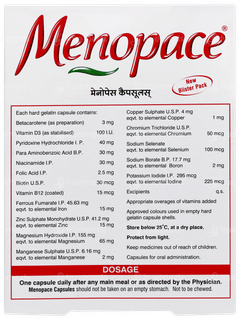 Menopace Capsule 15