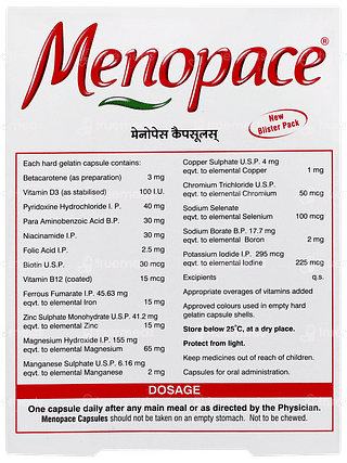 Menopace Capsule 15