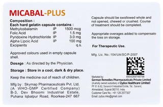 Micabal Plus Capsule 10