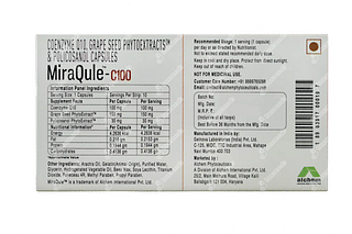 Miraqule C 100 MG Capsule 10