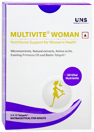 Multivite Woman Tabgel 15