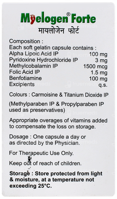 Myelogen Forte Capsule 10