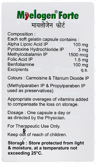 Myelogen Forte Capsule 10