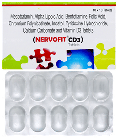 Nervofit Cd3 Tablet 10 Nervofit Cd3 Tablet 10