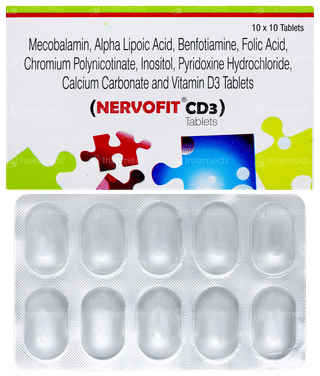 Nervofit Cd3 Tablet 10