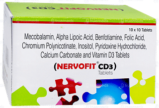 Nervofit Cd3 Tablet 10