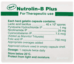 Nutrolin B Plus New Capsule 15 Nutrolin B Plus New Capsule 15