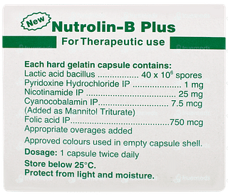 Nutrolin B Plus New Capsule 15