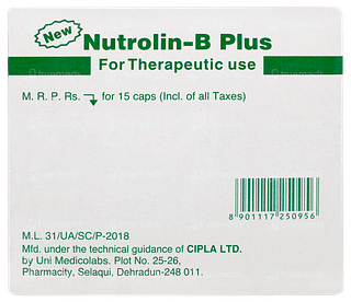 Nutrolin B Plus New Capsule 15