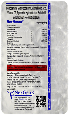 Nexnuron Capsule 10 Nexnuron Capsule 10