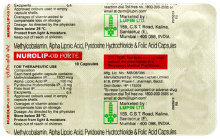 Nurolip Od Forte Capsule 10