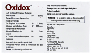Oxidox Capsule 10