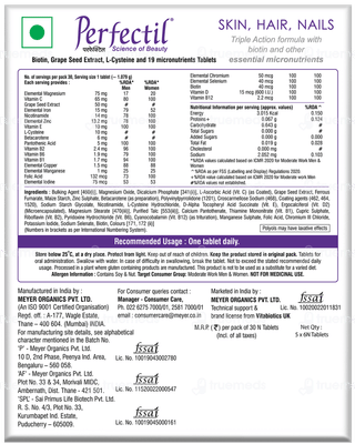 Perfectil Tablet 30